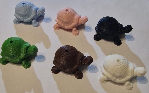 Siergarnalen lollie houders schildpad versie 2